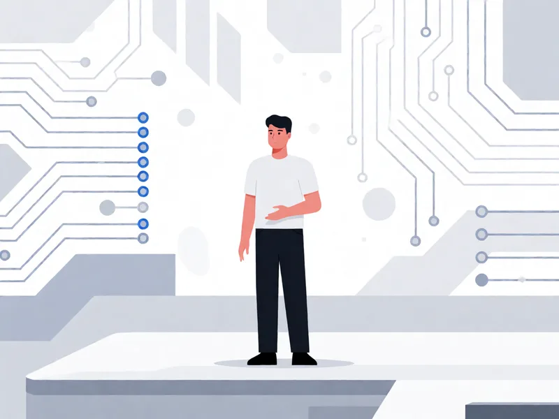 TechCrunch Disrupt 2026 AI tools conference concept illustration in flat modern style